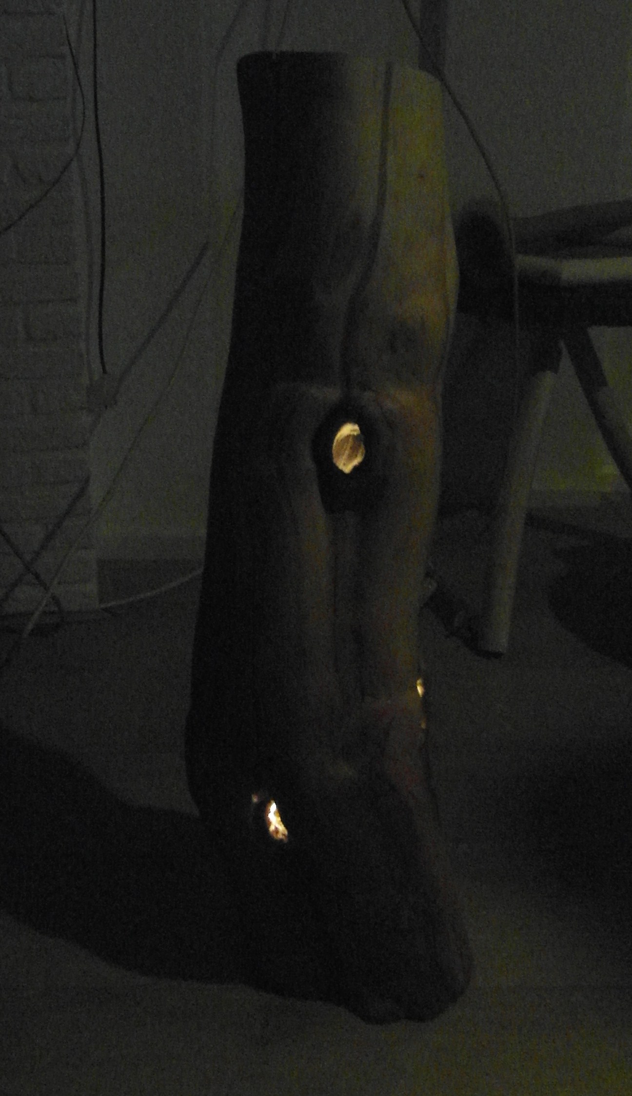 Licht in het donker In het echt ziet het er nog veel mooier uit