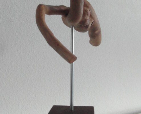 In beweging 4/7 Hier lijkt het net of het sculptuur op je af komt